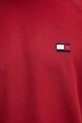 Tommy Hilfiger tricou pentru femei, din bumbac MW0MW42396 burgundia