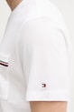 Tommy Hilfiger t-shirt męski bawełniany MW0MW42397 biały