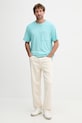 Tommy Hilfiger pánské s bavlnou SUMMER MW0MW43058 tyrkysová SS26
