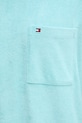 Tommy Hilfiger pánské s bavlnou SUMMER MW0MW43058 tyrkysová