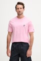 Tommy Hilfiger tricou basic pentru bărbați, din bumbac SUMMER roz MW0MW43066