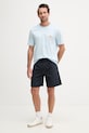 Tommy Hilfiger tricou basic pentru bărbați, din bumbac SUMMER MW0MW43066 albastru SS26