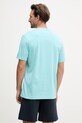Îmbrăcăminte Tommy Hilfiger tricou basic pentru bărbați, din bumbac SUMMER MW0MW43066 turcoaz
