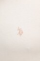 U.S. Polo Assn. t-shirt bawełniany DHM MUP3310 beżowy