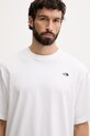 The North Face t-shirt męski bawełniany Essential Simple Dome biały NF0A8EVWFN41