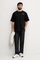 The North Face t-shirt męski bawełniany Essential Simple Dome NF0A8EVWJK31 czarny SS26
