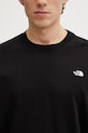 The North Face Essential Simple Dome t-shirt męski bawełniany czarny NF0A8EVWJK31