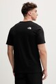 Odzież The North Face t-shirt męski z bawełną Evolution NF0A8G9CJK31 czarny