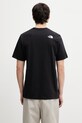 Odzież The North Face Evolution t-shirt z bawełną męski NF0A8G9CJK31 czarny
