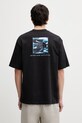 Odzież The North Face Liquid t-shirt męski bawełniany NF0A8G9WJK31 czarny