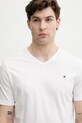 Tommy Hilfiger tričko pánske bavlnené 3-balenie biela UM0UM03865