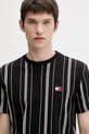 Tommy Jeans t-shirt męski bawełniany czarny DM0DM21939