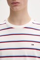 Tommy Jeans T-shirt męski bawełniany DM0DM22516 biały