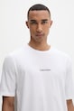 Calvin Klein majica za muškarce s pamukom bijela LV00NM3021