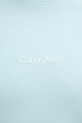 Calvin Klein t-shirt da uomo con cotone LV00NM3021 turchese