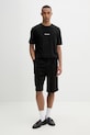 Calvin Klein majica za muškarce s pamukom LV00NM3021 crna SS26