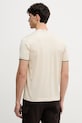 Odzież Aeronautica Militare t-shirt męski bawełniany TS2508UJ00682 beżowy