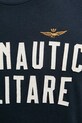 Aeronautica Militare t-shirt bawełniany TS2531UJ00641 granatowy
