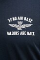 Aeronautica Militare t-shirt bawełniany TS2539UJ00727