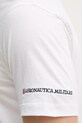 Aeronautica Militare t-shirt bawełniany TS2540UJ00727 biały