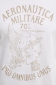 Aeronautica Militare t-shirt bawełniany TS2542UJ00641 biały