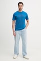 Aeronautica Militare t-shirt bawełniany TS2542UJ00641 niebieski SS26