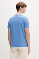Odzież Tommy Jeans T-shirt męski bawełniany DM0DM22520 niebieski