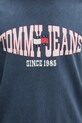 Tommy Jeans T-shirt męski bawełniany DM0DM22520 granatowy