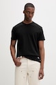 Tommy Jeans T-shirt basic męski bawełniany czarny DM0DM22529