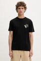 Odzież Tommy Jeans t-shirt męski bawełniany DM0DM22533 czarny