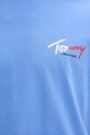 Tommy Jeans T-shirt męski bawełniany DM0DM22538 niebieski