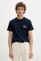 Tommy Jeans T-shirt męski bawełniany granatowy DM0DM22538