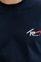 Tommy Jeans T-shirt męski bawełniany DM0DM22538 granatowy