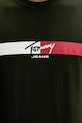 Tommy Jeans t-shirt męski bawełniany DM0DM22539 zielony