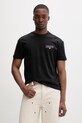 Odzież Tommy Jeans T-shirt męski bawełniany DM0DM22541 czarny