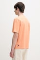 Odzież Tommy Jeans t-shirt basic męski bawełniany DM0DM22545 pomarańczowy