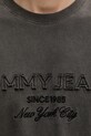 Tommy Jeans t-shirt basic męski bawełniany DM0DM22545 szary