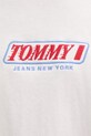 Tommy Jeans T-shirt męski bawełniany DM0DM22546 beżowy