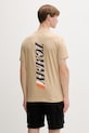 Tommy Jeans T-shirt męski bawełniany beżowy DM0DM22547