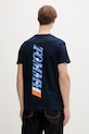Tommy Jeans T-shirt męski bawełniany granatowy DM0DM22547