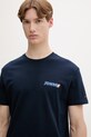 Tommy Jeans T-shirt męski bawełniany granatowy DM0DM22547