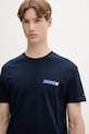 Tommy Jeans T-shirt męski bawełniany granatowy DM0DM22547