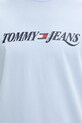 Tommy Jeans T-shirt męski bawełniany DM0DM22548 niebieski