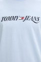Tommy Jeans T-shirt męski bawełniany DM0DM22548 niebieski