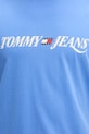 Tommy Jeans T-shirt męski bawełniany DM0DM22548 niebieski