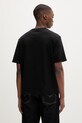 Odzież Tommy Jeans T-shirt męski bawełniany DM0DM22550 czarny