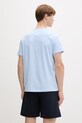 Ρούχα Tommy Jeans T-shirt Ανδρικό βαμβακερό DM0DM22551 μπλε