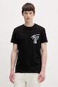 Odzież Tommy Jeans t-shirt męski bawełniany DM0DM22553 czarny
