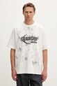 adidas Originals tričko pánske bavlnené béžová KX4842