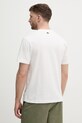 Odzież Lacoste t-shirt męski bawełniany TH0753 biały